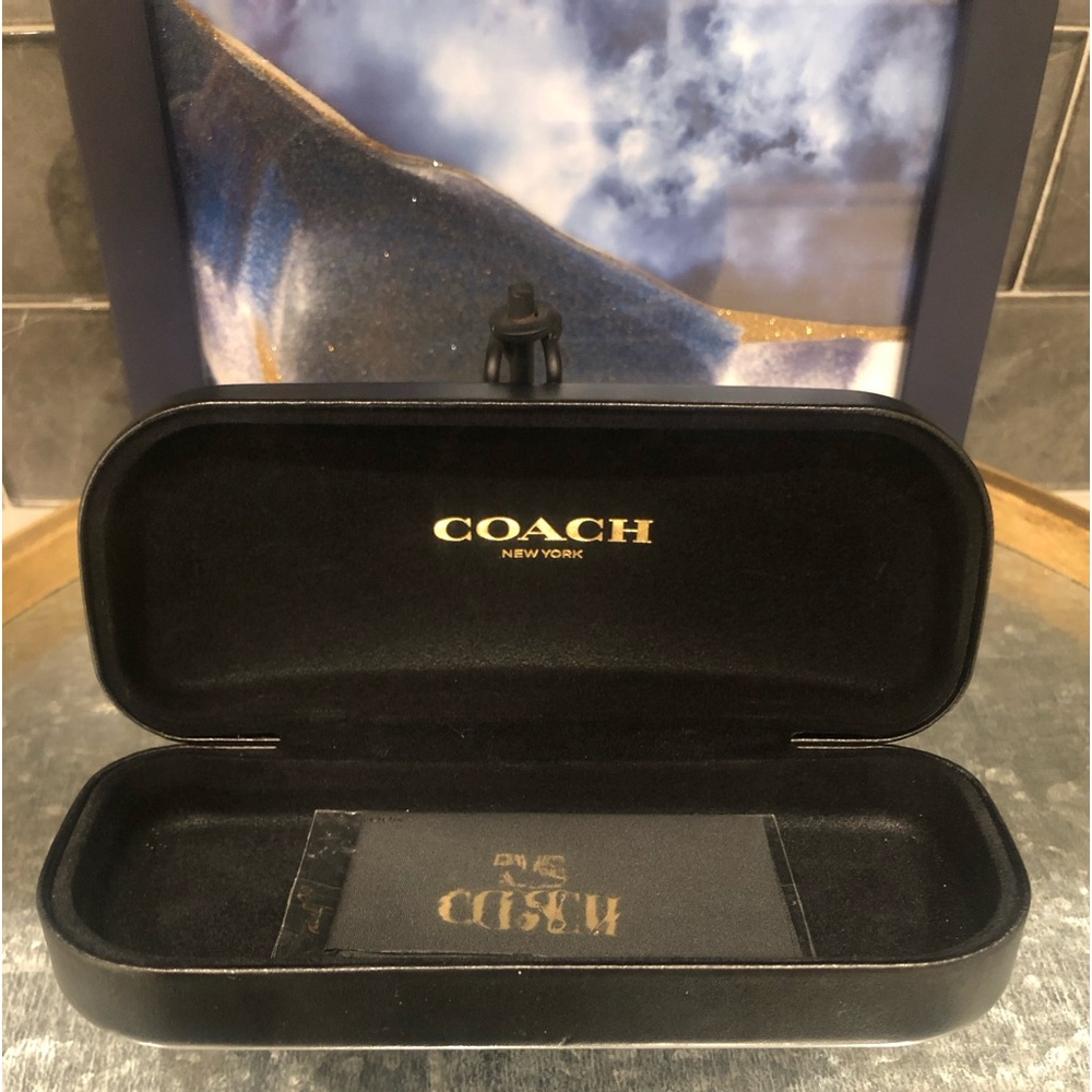 Coach Hard Case Velvet Lined